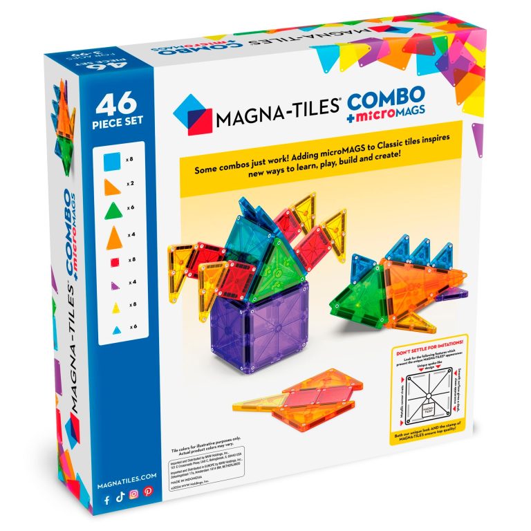 MAGNA-TILES  – microMAGS Combo 46 pcs (90293)