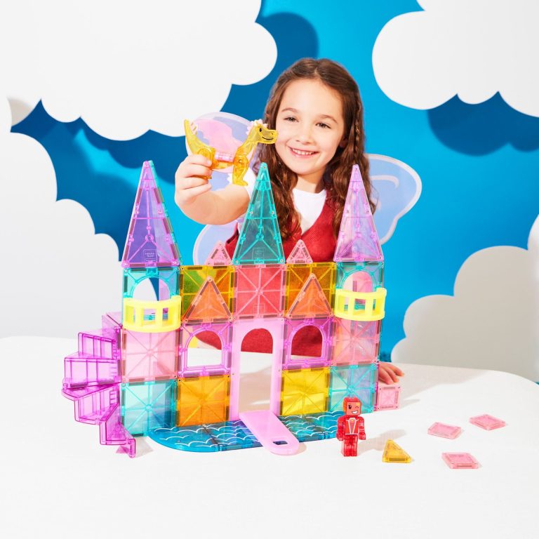MAGNA-TILES – Castle Deluxe 48 Piece Set (90291)