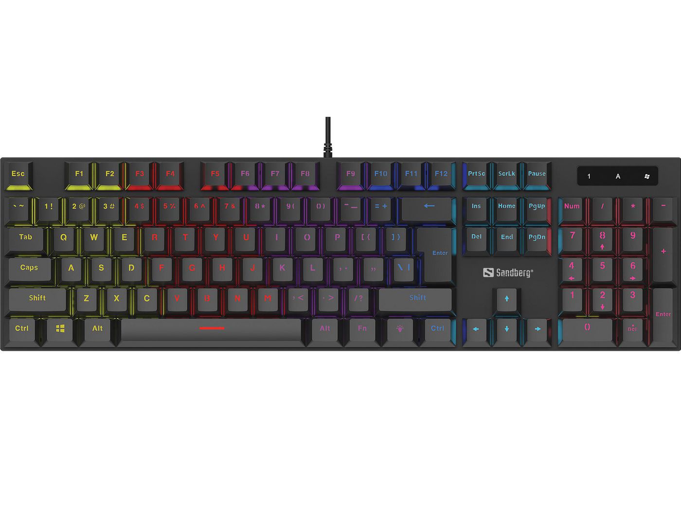 Sandberg - Mechanical Gamer Keyboard GERMAN