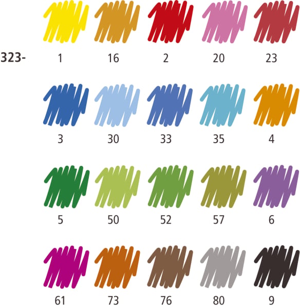 Staedtler - Triplus Color, 20 pcs (323 SB20)