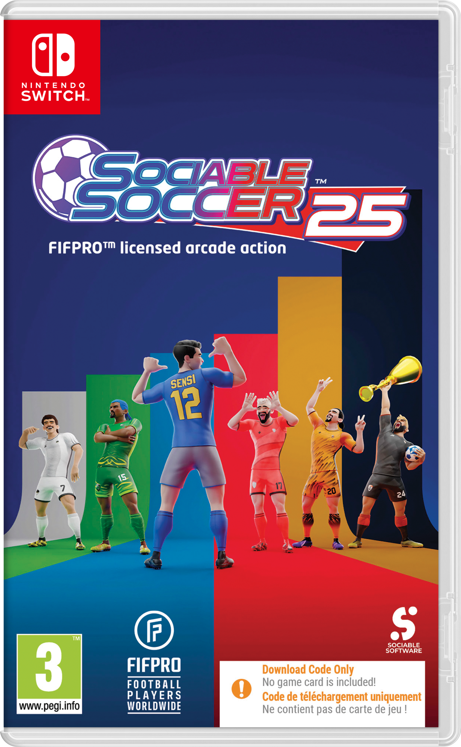 Sociable Soccer 25 (Code in Box)