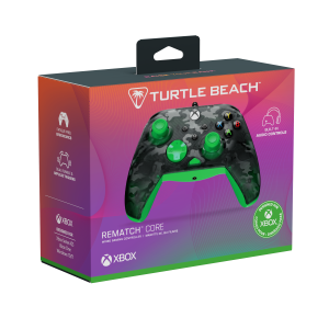 Turtle Beach® Rematch™ Core – Ghost Black Camo/Green