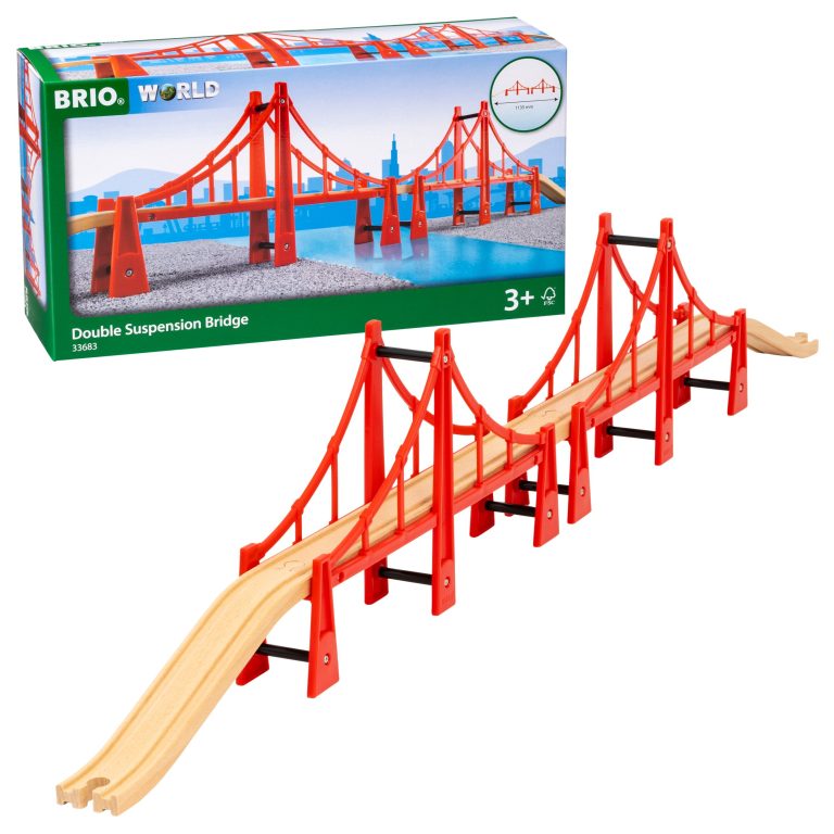 BRIO – Double Suspension Bridge (33683)
