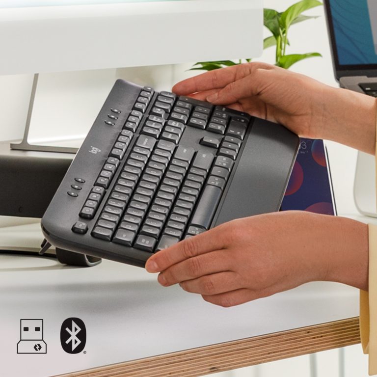Logitech – Signature K650 Keyboard ( Nordic ) – Graphite
