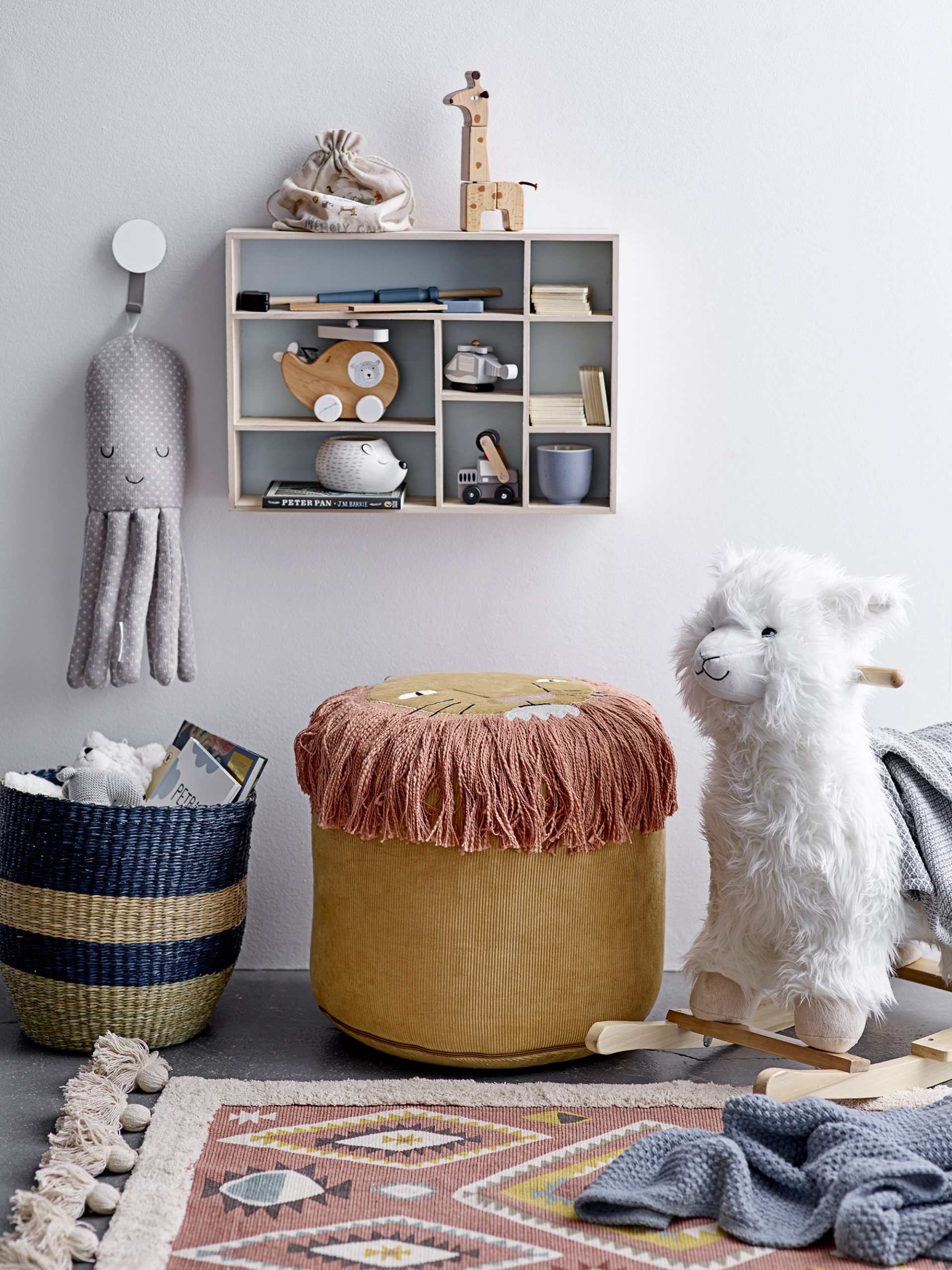 Bloomingville MINI - Rocking Horse - Lama (82046235)