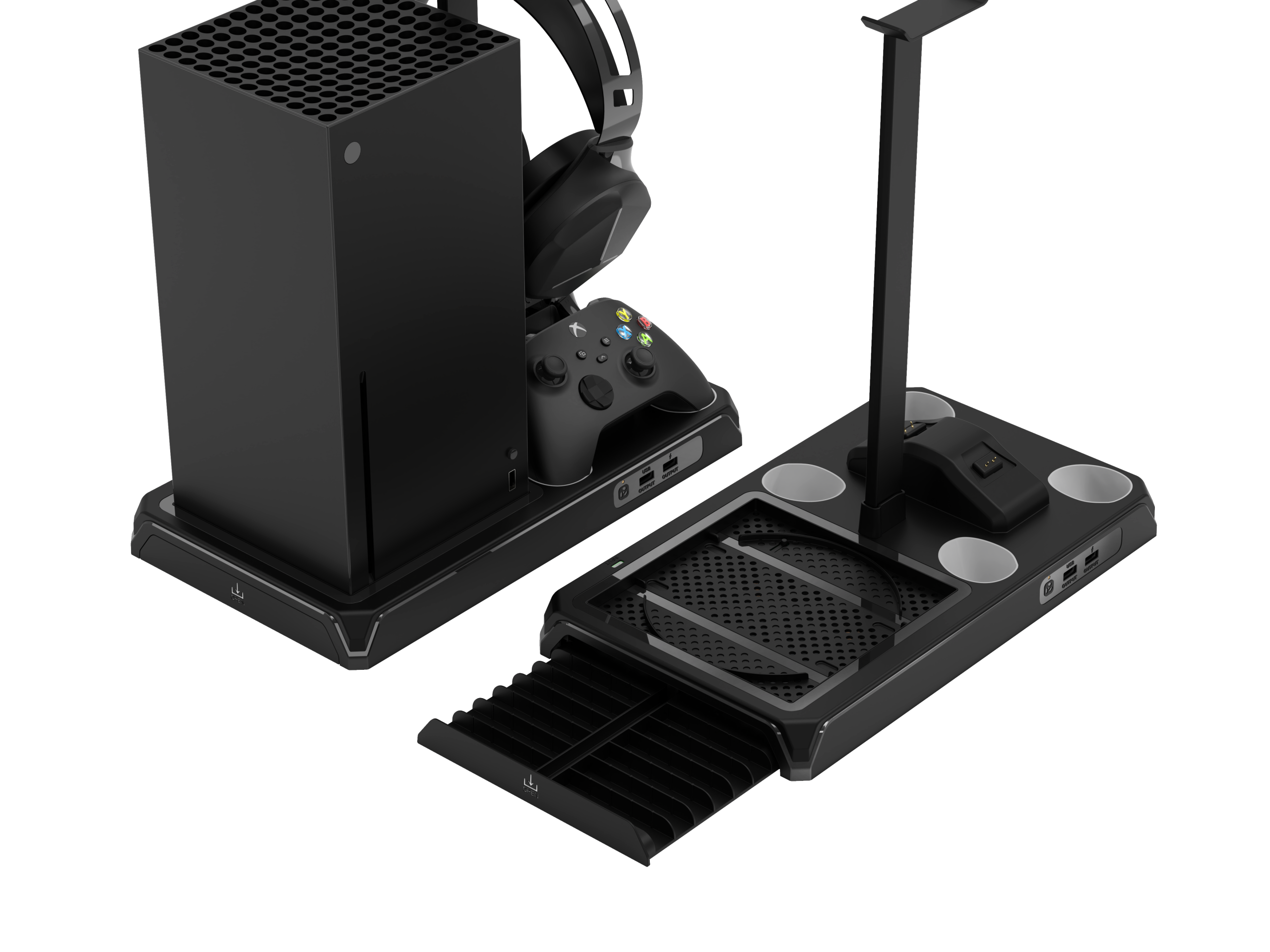 DLX Multi Function Charger Tower XBOX S/X