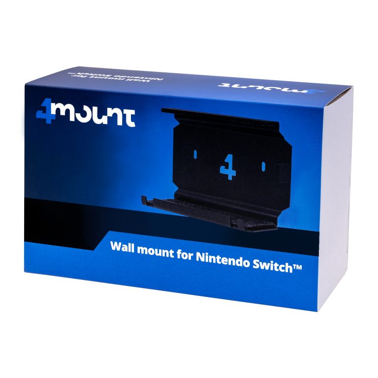 4mount – Wall Mount For Nintendo Switch – Black