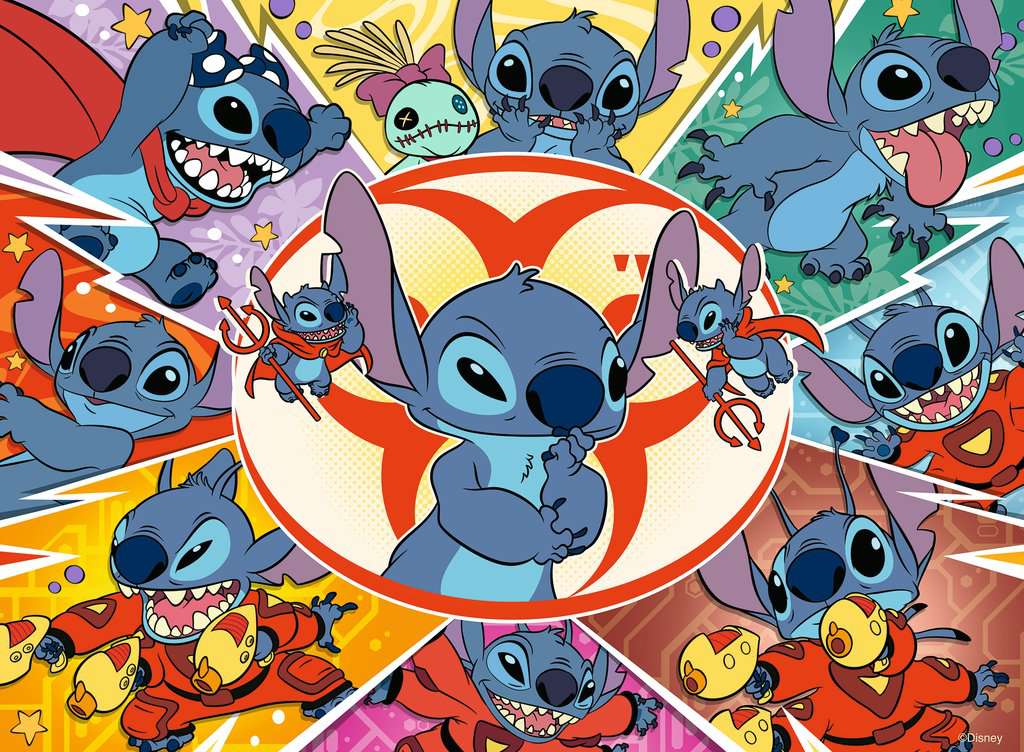Ravensburger - Puzzle Disney Stitch 100p