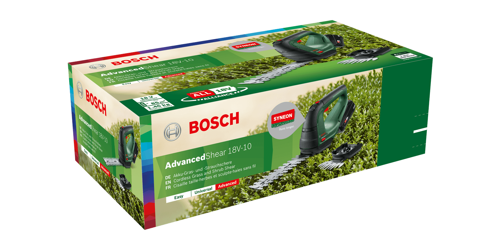 Bosch - Advanced Shear 18V-10 ( Battery And Charger Included )
