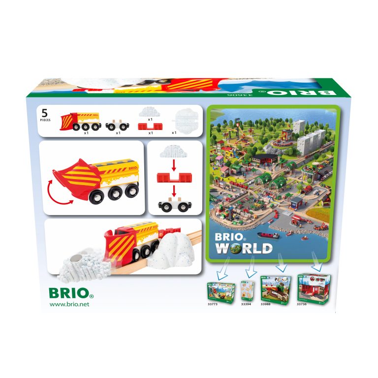 BRIO – Train with snow plow (33606)