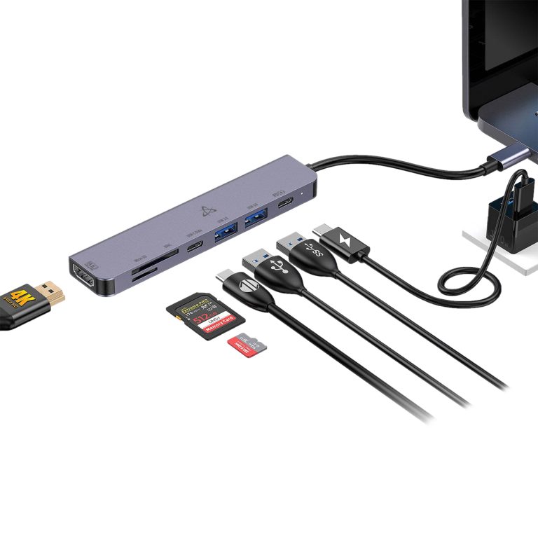 Sbox H-999 7in1 USB-C HUB