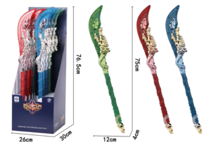 Sea&Sun - Machete w. Light & Sound 8pcs Display (6616A)