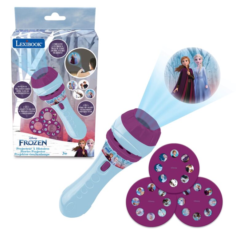 Lexibook – Frozen Stories Projector and Torch Light – (LTC050FZ)