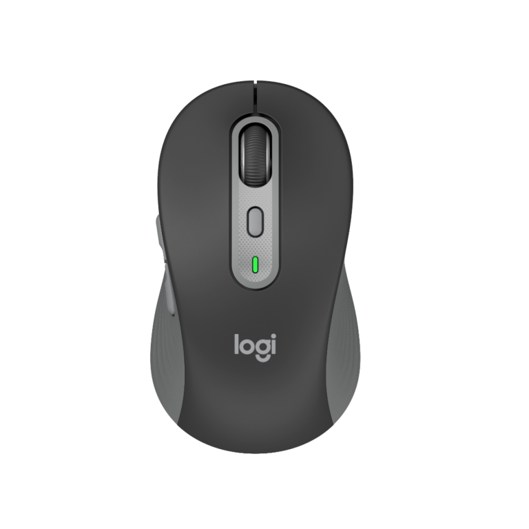 Logitech – Signature Slim Wireless Keyboard and Mouse Combo MK950 Graphite Nordic