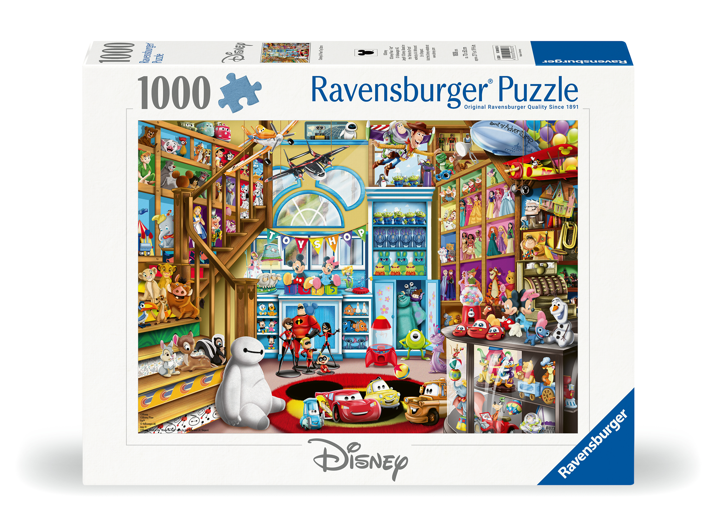 Ravensburger - Puzzle Disney Multiproperty 1000p (12000527)