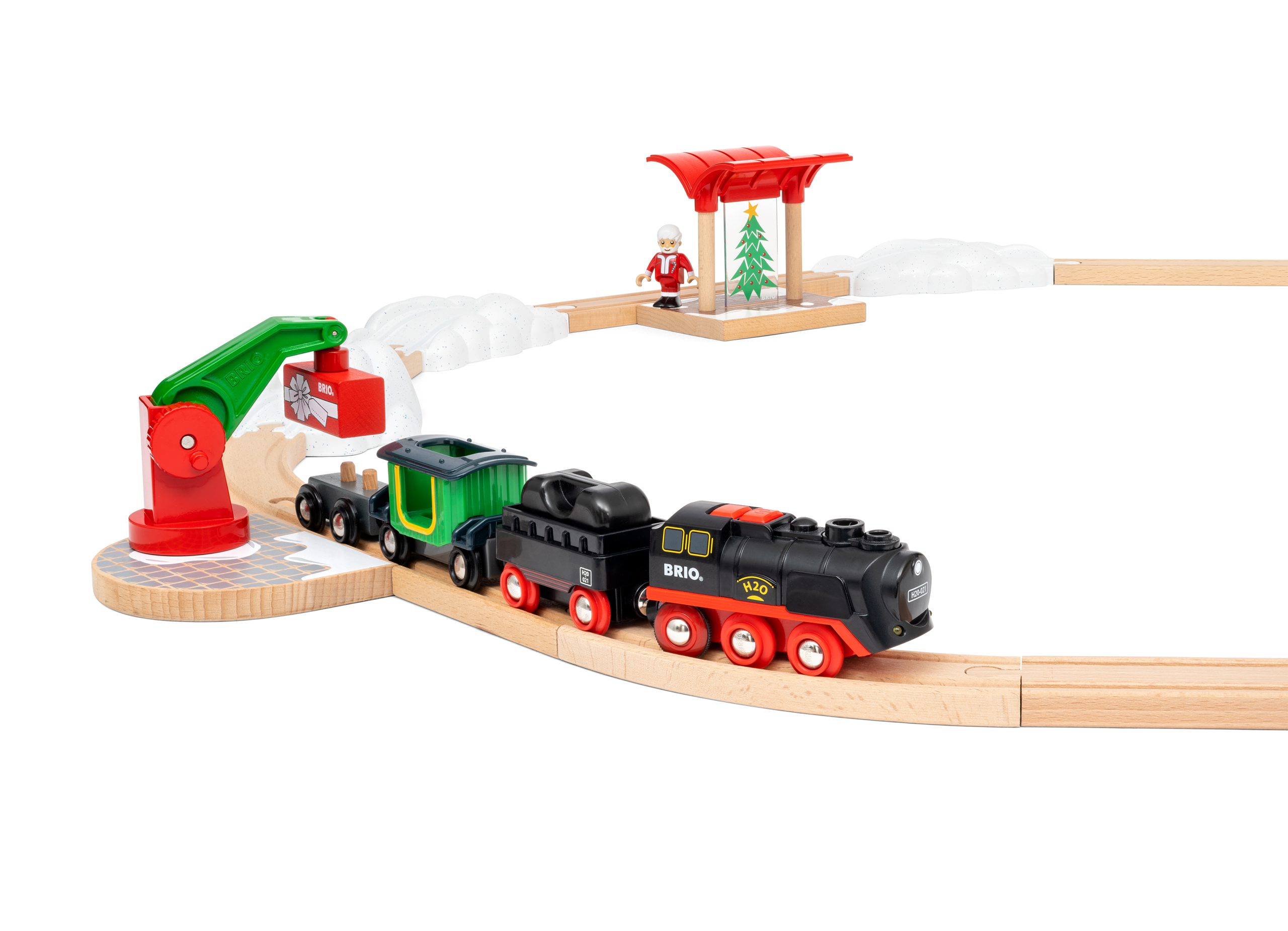 Brio - Christmas Steaming Train Set Spec.set (36014)