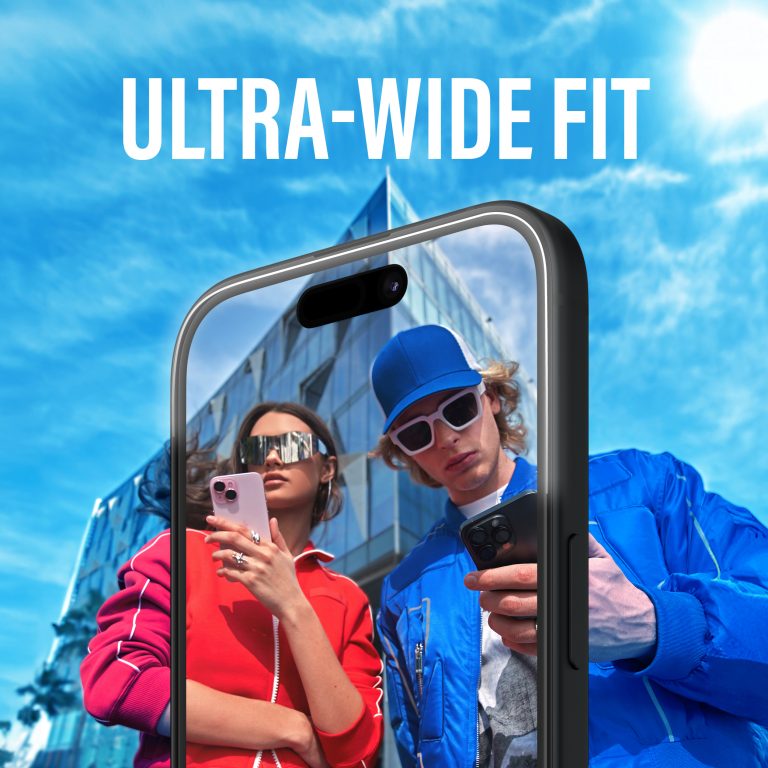 PanzerGlass – Screen Protection – iPhone 16 Plus – Ultra Wide Fit
