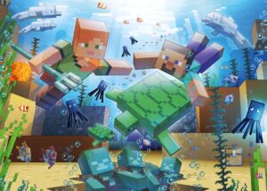 Ravensburger - Puzzle Minecraft Mosaic 1000p (12000421)