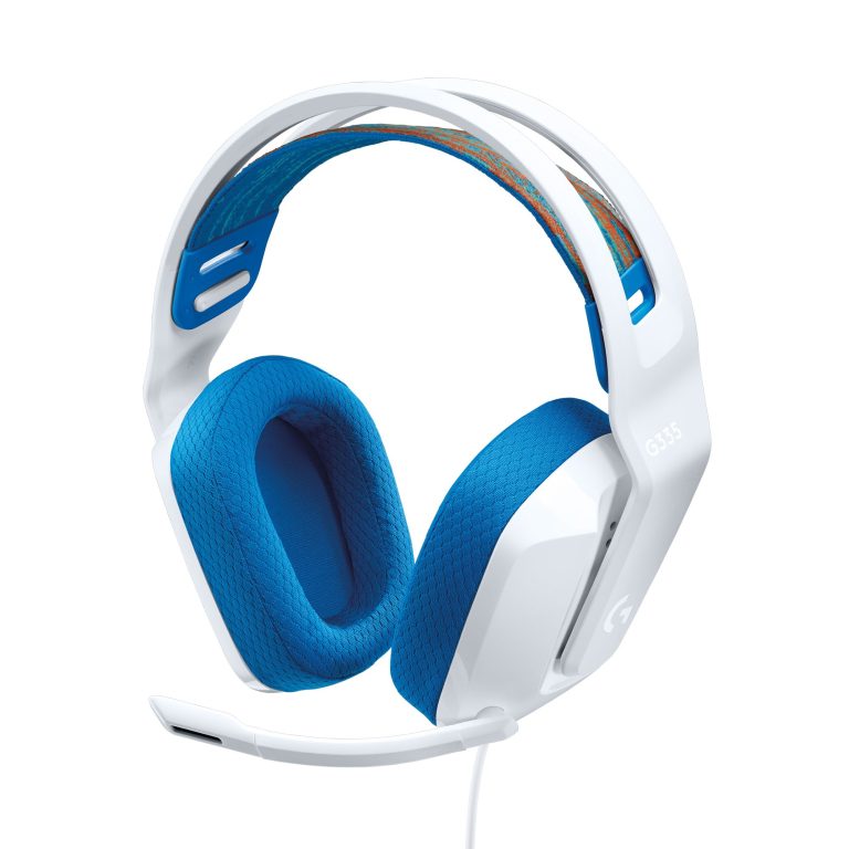 Logitech – G335 Wired Gaming Headset – WHITE