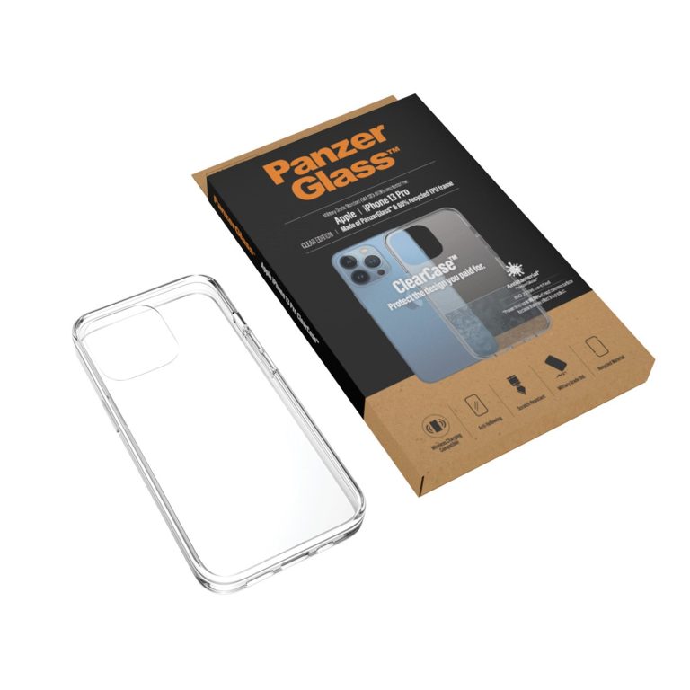 PanzerGlass – ClearCase iPhone 13 Pro  – Transparent