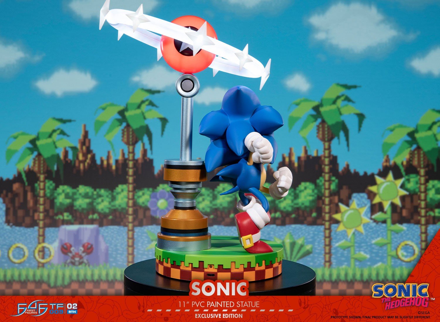 First4Figures - Sonic The Hedgehog (Sonic)(Collectors) PVC /Figures