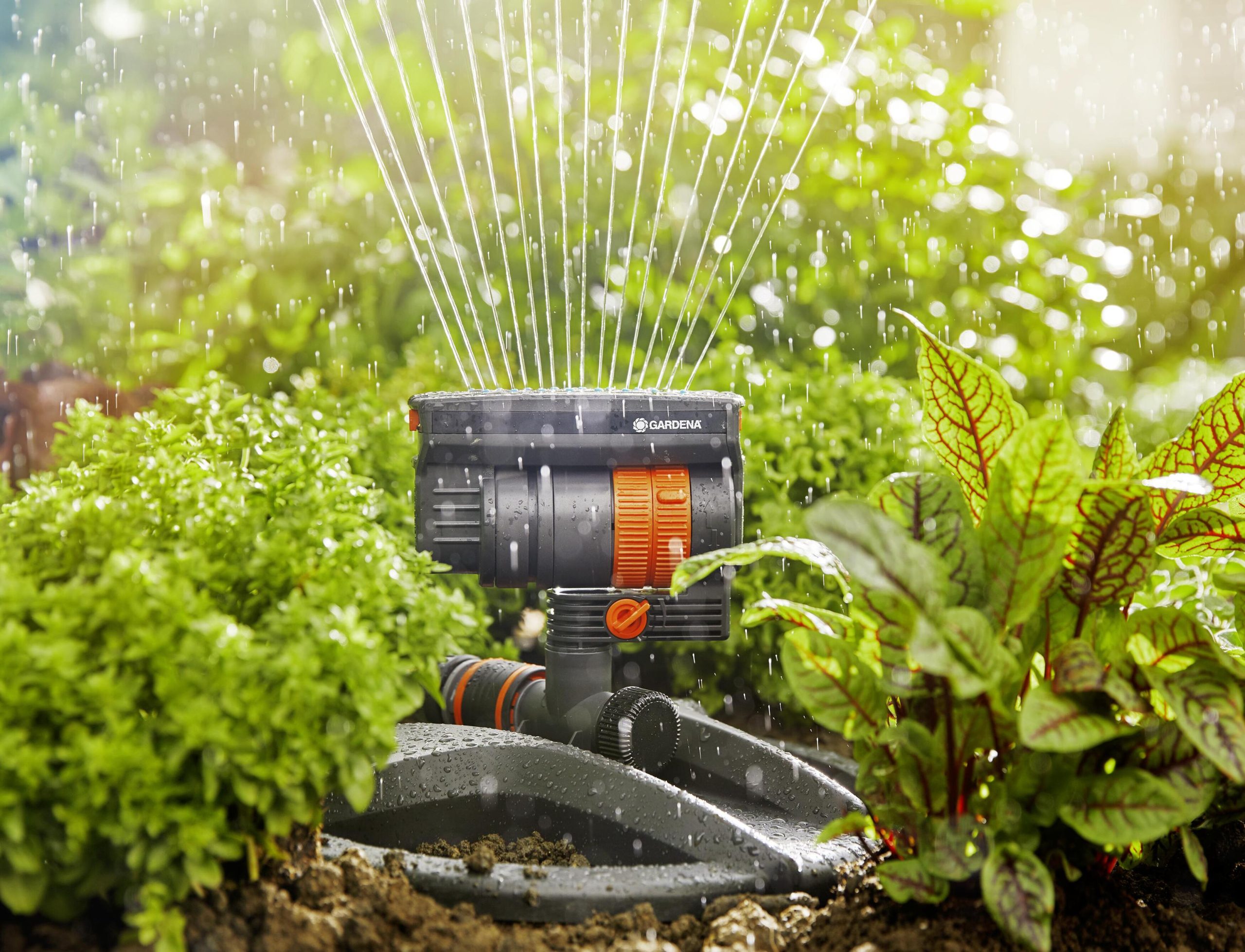 Gardena Oscillating Sprinkler AquaZoom compact 18708-20