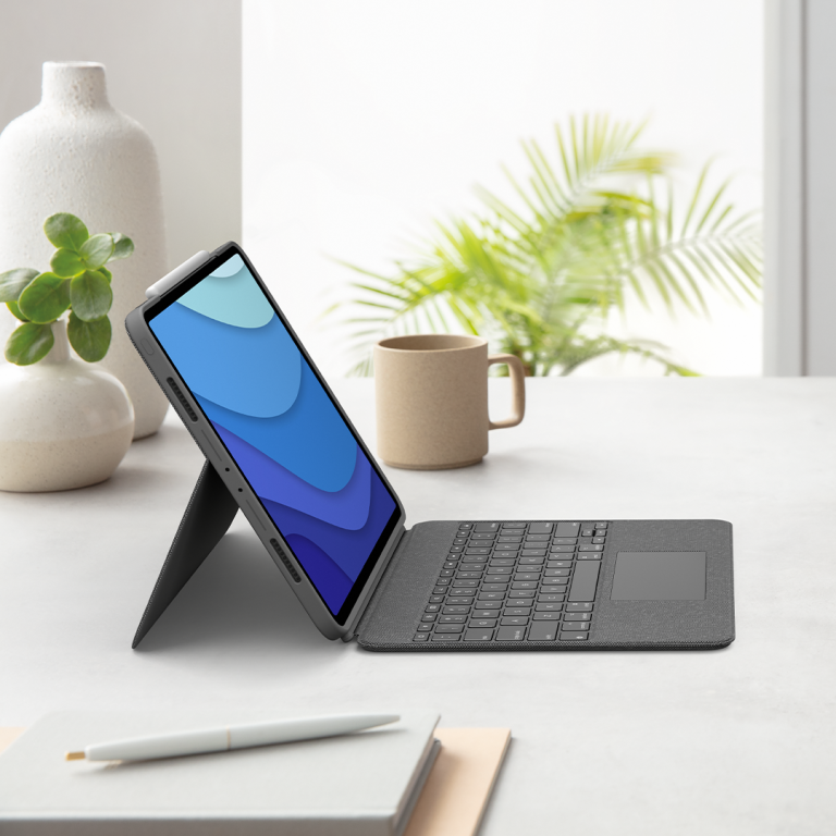 Logitech – Combo Touch  Keyboard – For iPad Pro 12,9″ ( Nordic Layout )
