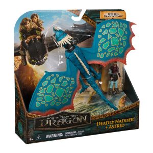 Dragons - Movie Viking&Dragon-Deadly - Nadder&Astrid (6074005)