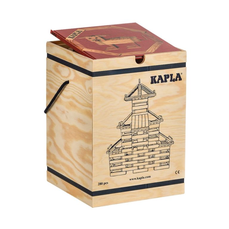 Kapla bricks 280 pcs – Red book (kapla280)