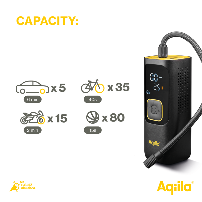 Aqiila – Airbird C7 – Air pump, Portable compressor