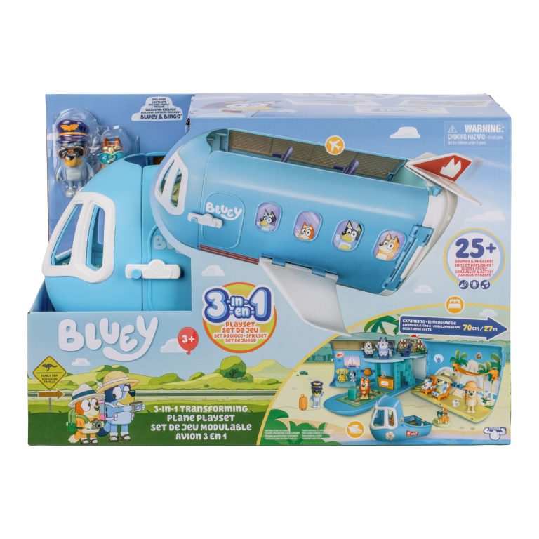 Bluey – Bluey’s Escape Convertible Plane (90261)