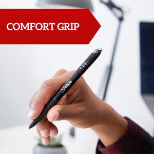 Sharpie - S-Gel Gel Pens - Black - 3 Count