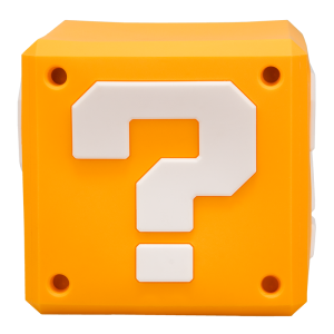 Paladone Question Block SquishyGlo Light Rechargeable