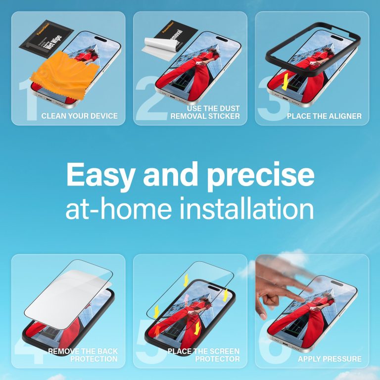PanzerGlass – Screen Protection – iPhone 16  Pro Max – Ultra Wide Fit