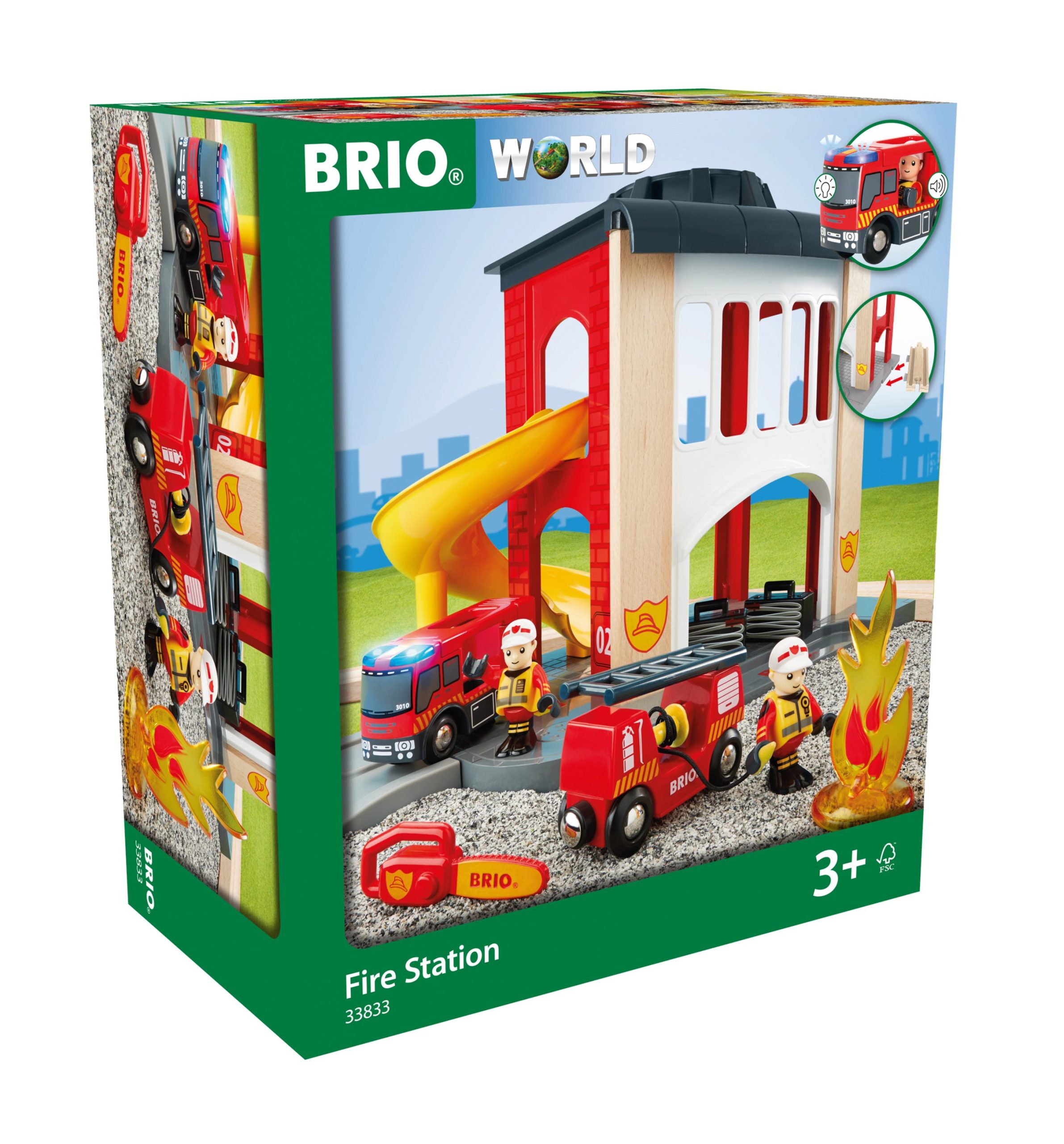 BRIO World - Rescue - Fire Station (33833)