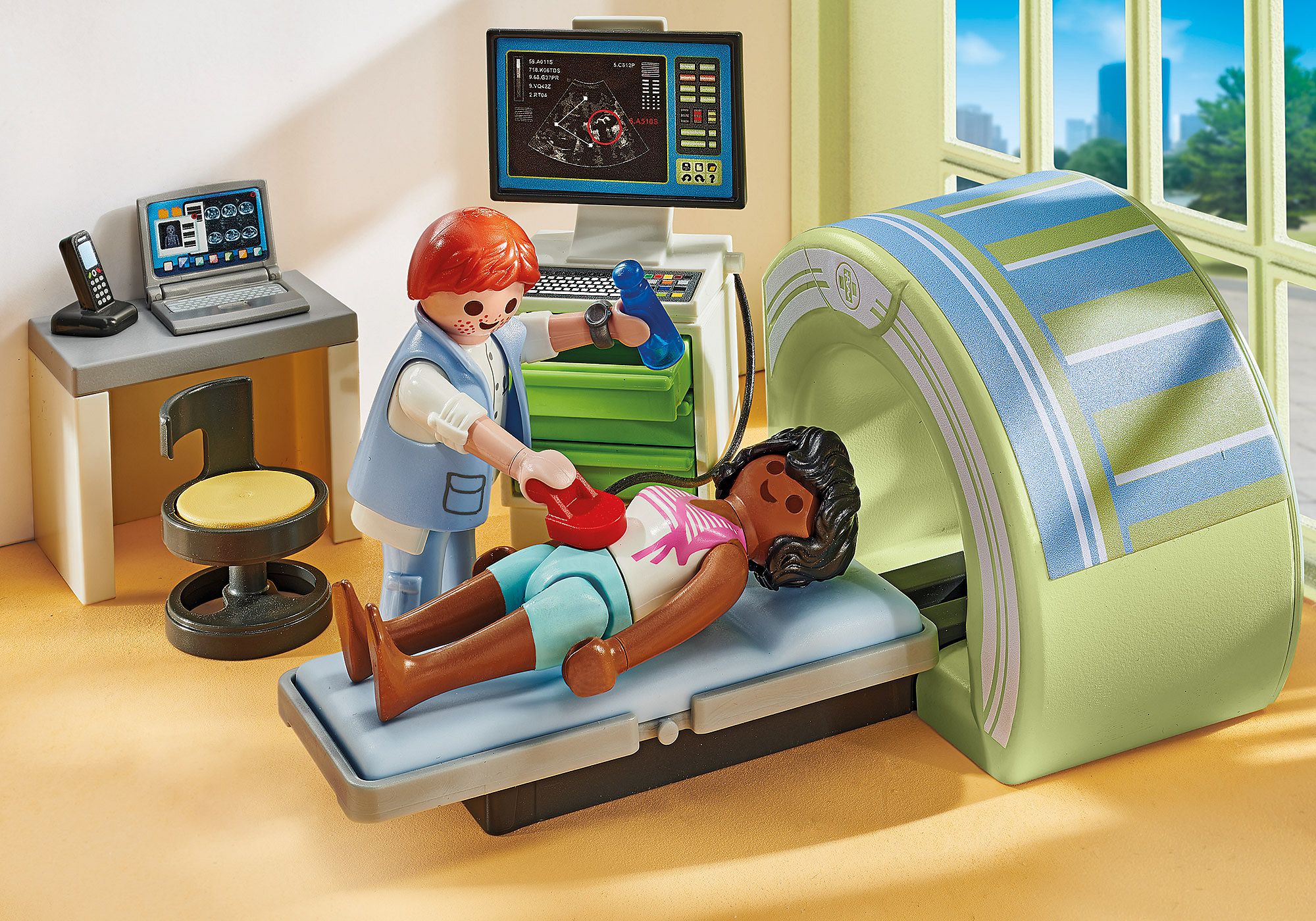 Playmobil - MRI with patient (71618)
