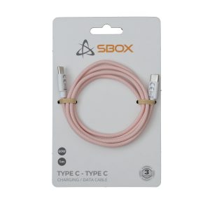 Sbox Type C - Type C M/M 1m pink TYPEC-1-P