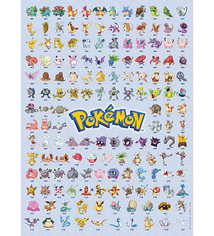 Ravensburger - Puzzle - Pokémon – The First 151! 500p (12000511)