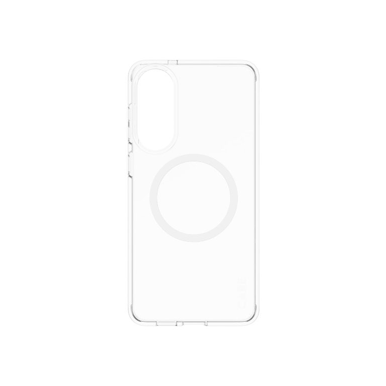 CARE by PanzerGlass – Flagship Case Transparent Urban Combat w. White Qi Compatible Samsung S25 Edge