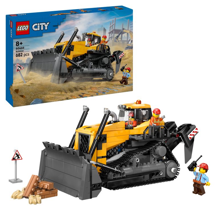 LEGO – LEGO City – Yellow Bulldozer (60466)