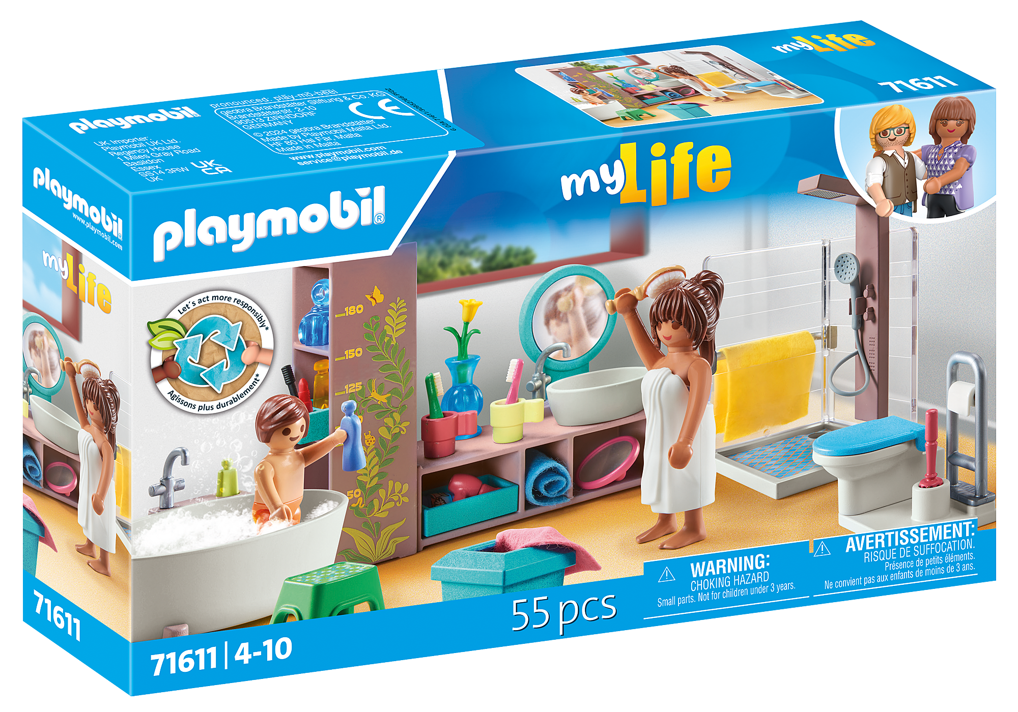 Playmobil - Bathroom (71611)