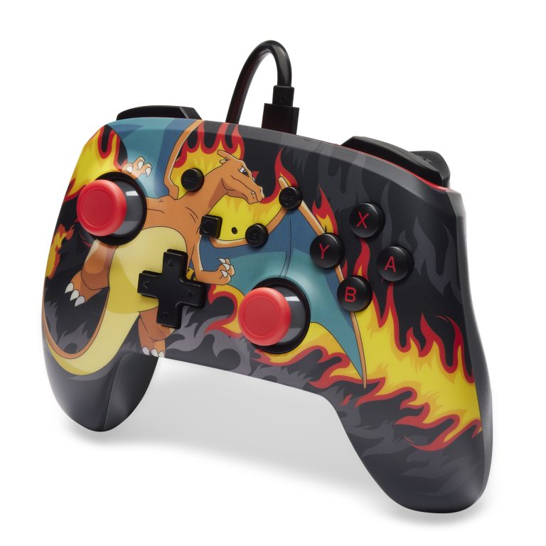 PowerA Enhanced Wired Controller – Charizard Firestorm (Nintendo Switch)