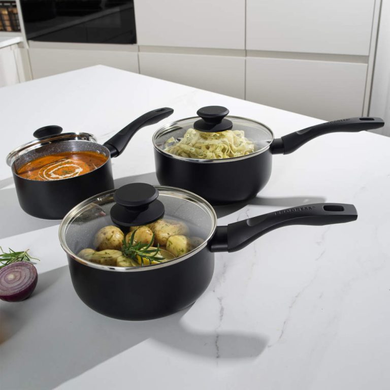 Progress BW12908EU7 Marble Ceramic 18cm Saucepan