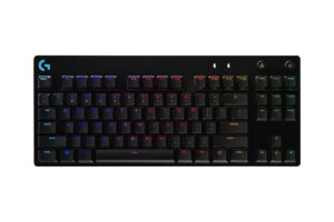 Logitech - PRO Gaming Keyboard - English (UK) - QWERTY Layout - Black - Mechanical Keyswitch - Windows, Mac OS