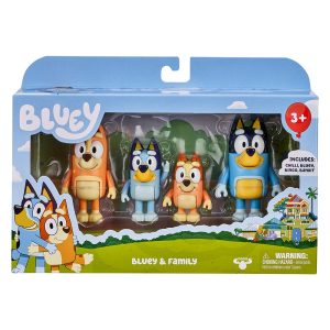 Bluey - Figure 4-pack - Family Pack (90077)