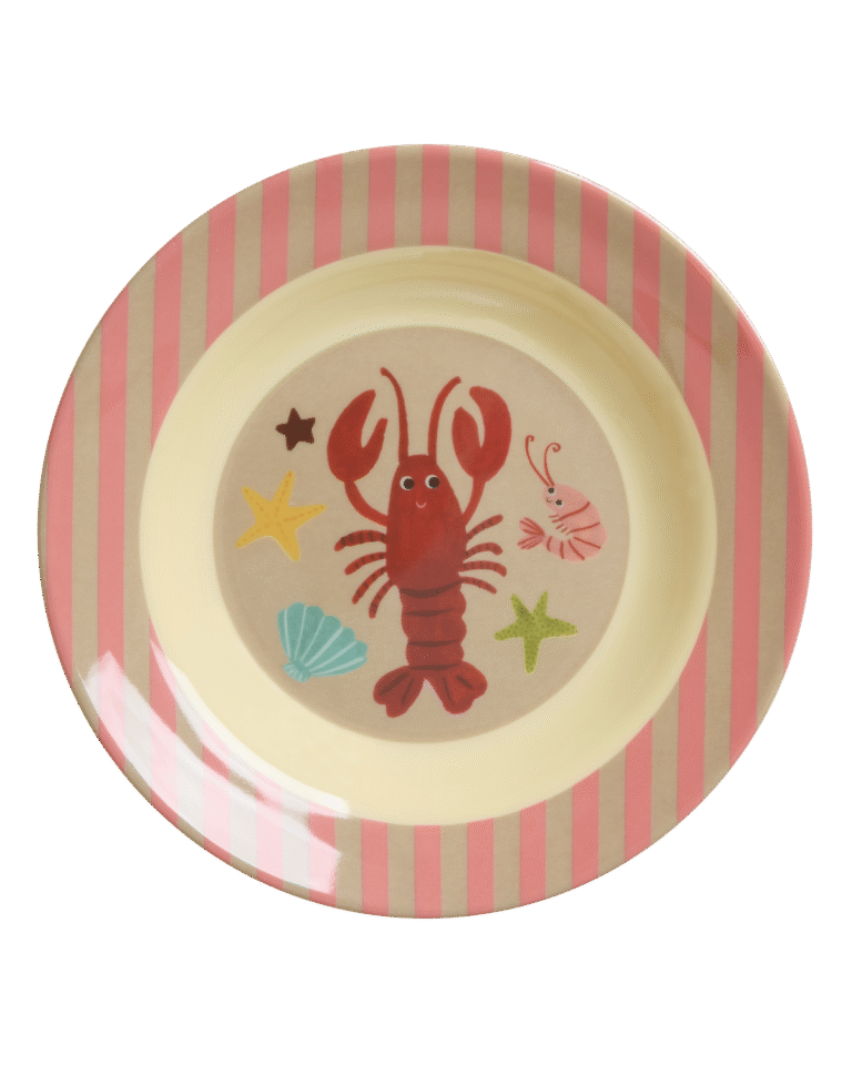 Rice – Melamine Kids Bowl – Coral Ocean – 250 ml