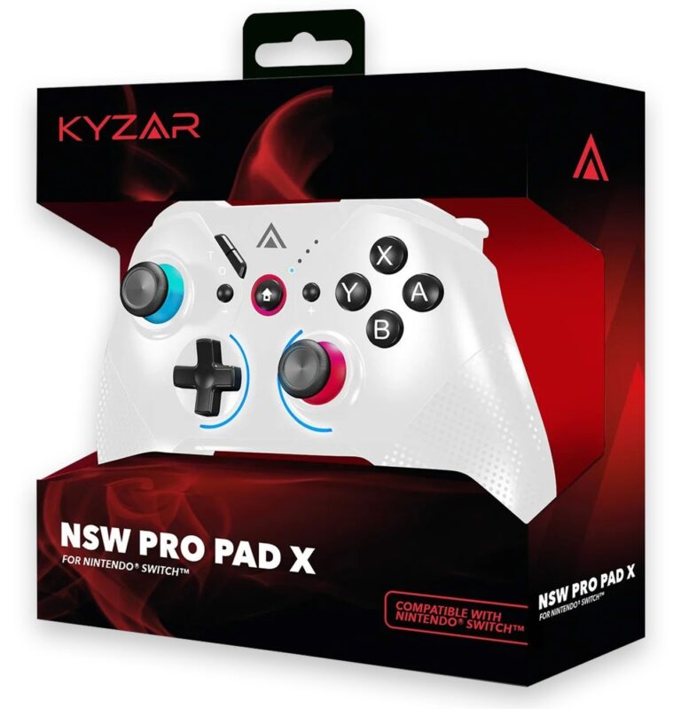 Kyzar Switch PRO Controller – White