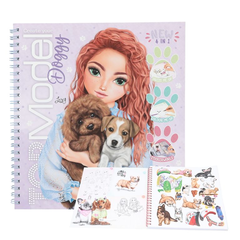 TOPModel – Doggy Colouring Book ( 0413218 )