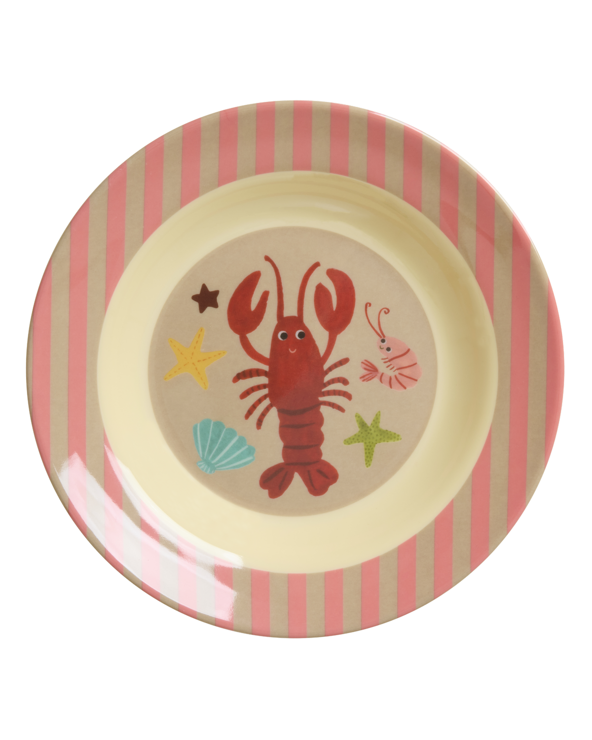 Rice - Melamine Kids Bowl - Coral Ocean - 250 ml