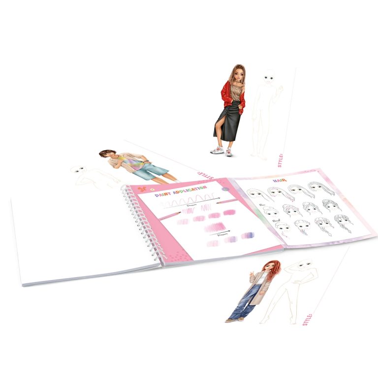 Topmodel – Create Your TOPModel Colouring Book – (413582)